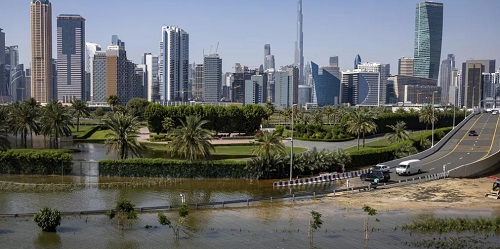 UAE recorded heaviest rainfall, Several flights cancelled