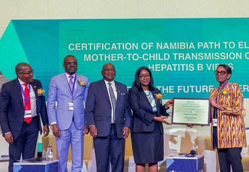 HEALTH: WHO rewards Namibia for eliminating mother-to-child HIV transmission