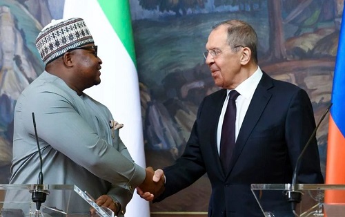 Sierra Leone Timothy Kabba visits Russian foreign minister, discuss bilateral tiles