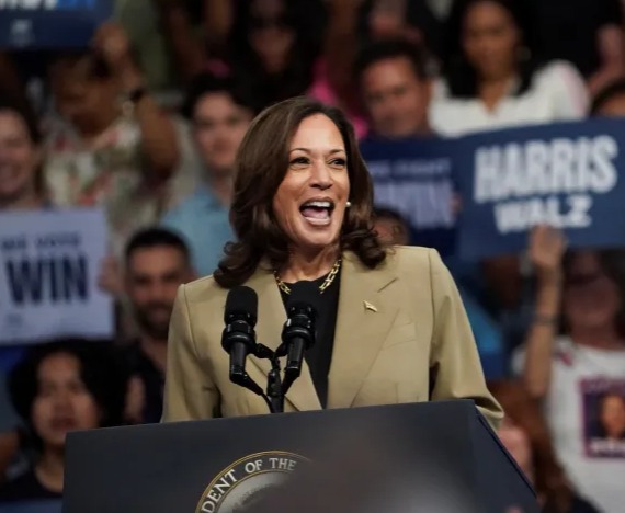 US election 2024: Harris leads Trump in three key states, new poll shows