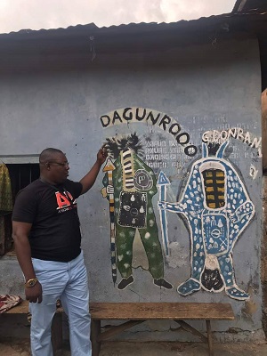 The spiritual awakening and celebration of Masquerades (Egungun) By Adewale Adenrele