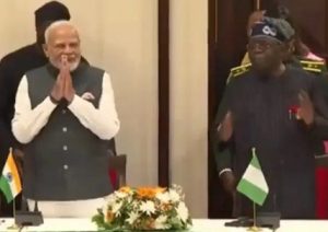 Prime Minister Shri Narendra Modi Prime Minister Shri Narendra Mod and President Bola Tinubu