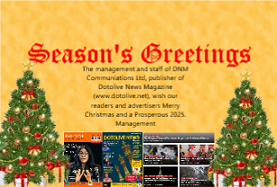 Season’s Greetings from Dotolive News Magazine