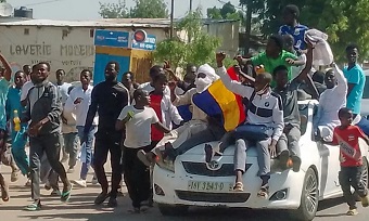 Hundreds of Chadians protest for the “departure of France”