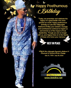 DNM celebrates late Oba Adefunmi Adejuyigbe’s posthumous birthday