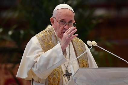 Pope advocates debt reduction for impoverished nations