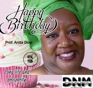 DNM celebrates Prof. Anita Diop on her birthday