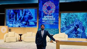 Ashraf Syed during WBG Flagship Event: Jobs – The Path to Prosperity