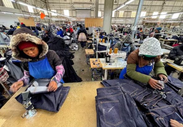 Workers execute their duties at the Afri-Expo Textile Factory, which makes clothing for the U.S. market, on the outskirts of Maseru, the capital of Lesotho, July 9, 2025. REUTERSSiyabonga