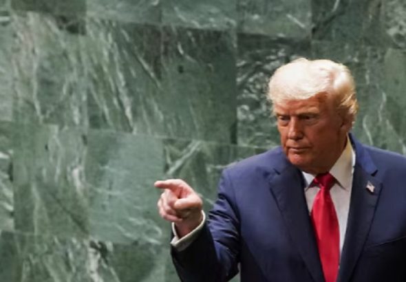 President Donald Trump attacked nations for pursuing green energy policies and called climate change 'the greatest con job' in his UNGA speech. Reuters
