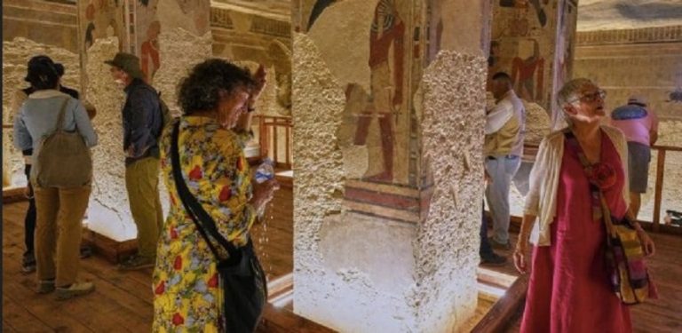 Pharaoh's tomb reopened