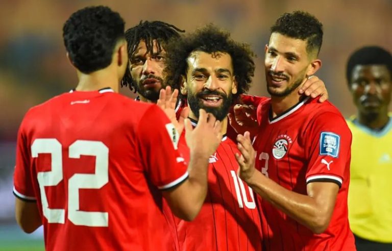 Egyptian team at afcon 2025