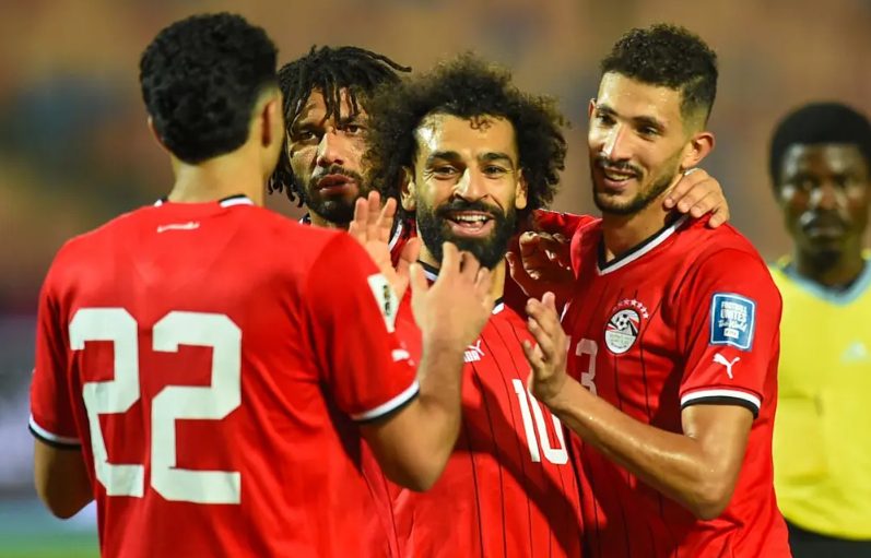 Egyptian team at afcon 2025