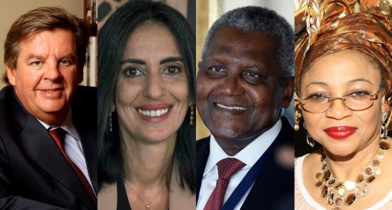 African billionaires such as Johann Rupert, Nassef Sawiris, Folorunsho Alakija, Patrice Motsepe and Aliko Dangote have built fortunes that intersect with global luxury brands, from high-end watches and jewellery to premium fashion and lifestyle businesses. [Getty Images]