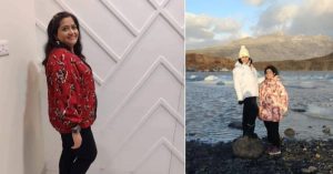 Dr. Aninda with Dr. Ishita Anand during her iceland trip