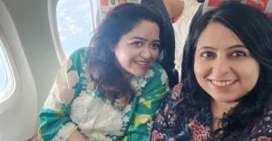 Dr. Aninda with her friend Dr Shweta Raina during thier Dharamshala trip