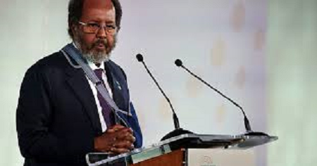 former Somali prime minister Hassan Ali Khaire