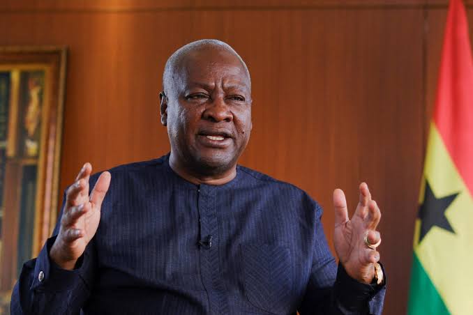 Ghana's President John Mahama