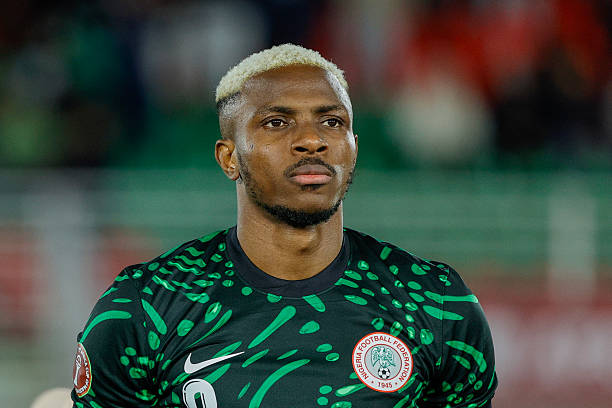 Super Eagles striker Victor Osimhen