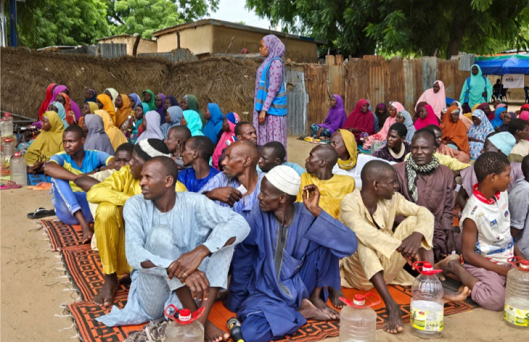 Crisis-level hunger in conflict-torn northern Nigeria, according to UN.