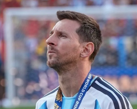 Argentina captain Lionel Messi