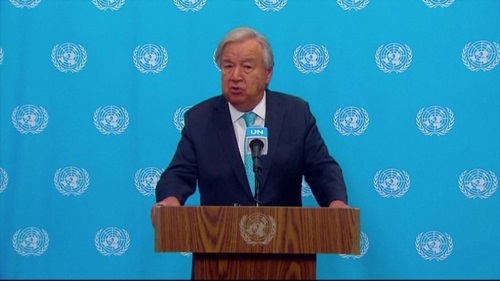 United Nations Secretary-General António Guterres