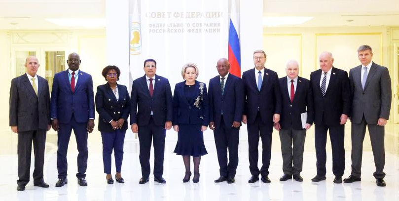 Pan-African Parliament and Russian Federation Council Discuss Stronger Parliamentary Ties